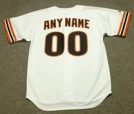 SAN FRANCISCO GIANTS 1990’s Majestic Throwback Home Jersey Customized “Any Name & Number(s)” 