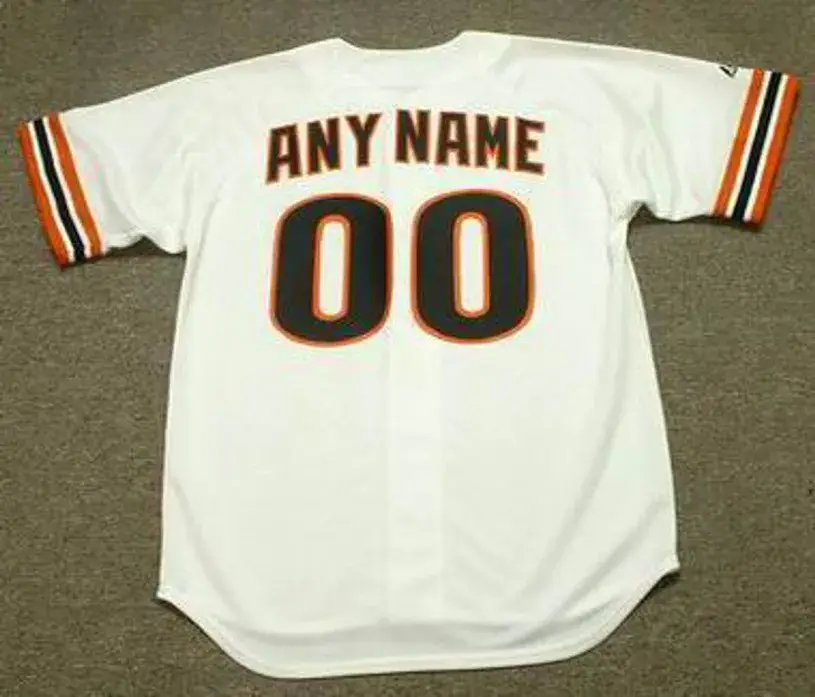 SAN FRANCISCO GIANTS 1990’s Majestic Throwback Home Jersey Customized “Any Name & Number(s)” 