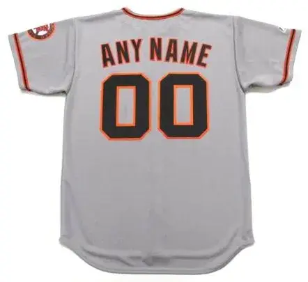 SAN FRANCISCO GIANTS 2000’s Majestic Throwback Away Jersey Customized “Any Name & Number(s)” 