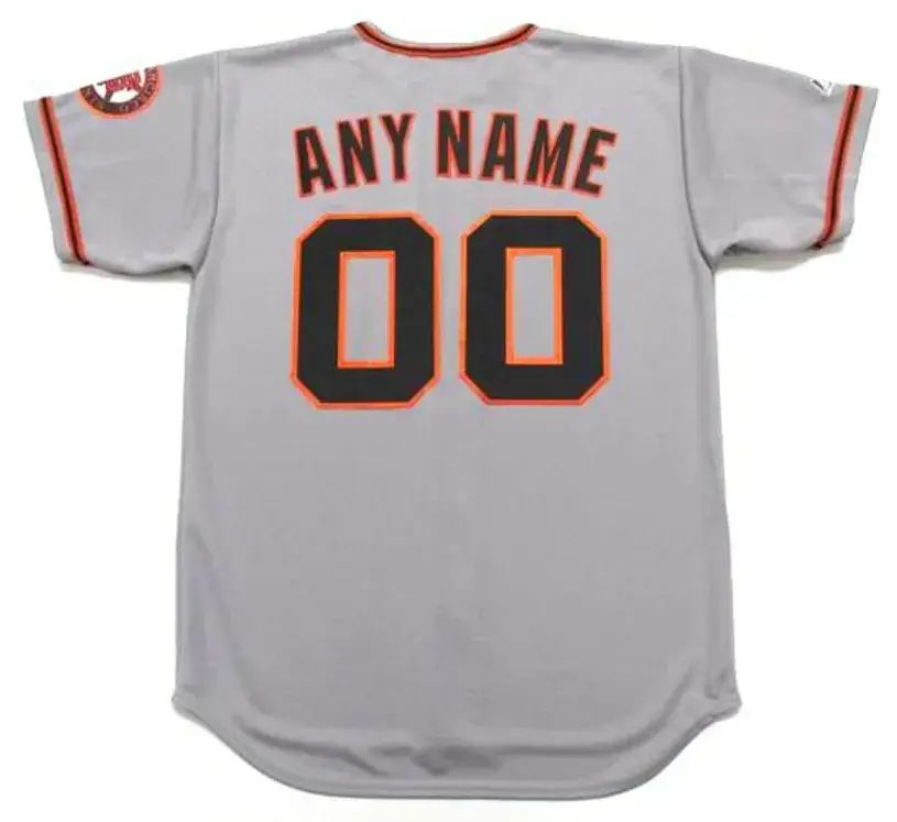 SAN FRANCISCO GIANTS 2000’s Majestic Throwback Away Jersey Customized “Any Name & Number(s)” 