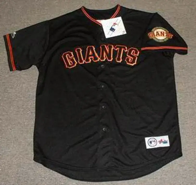 SAN FRANCISCO GIANTS 2001 Majestic Alternate Jersey Customized “Any Number(s)”