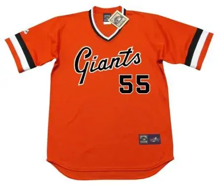 TIM LINCECUM San Francisco Giants 1970’s Majestic Cooperstown Baseball Jersey