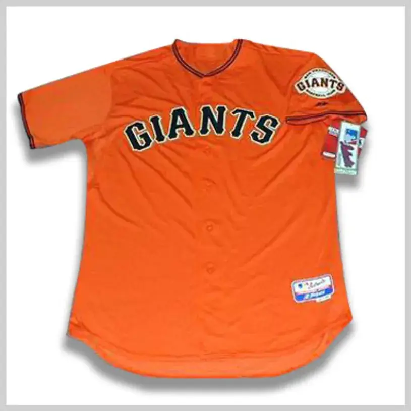 TIM LINCECUM San Francisco Giants 2010 Majestic “Cool Base” Authentic Alternate Baseball Jersey