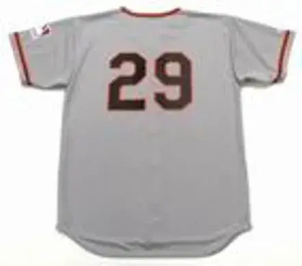 TITO FUENTES San Francisco Giants 1969 Majestic Throwback Away Baseball Jersey 