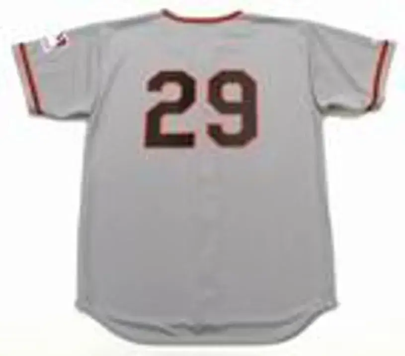 TITO FUENTES San Francisco Giants 1969 Majestic Throwback Away Baseball Jersey 