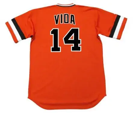VIDA BLUE San Francisco Giants 1978 Alternate Majestic Throwback Baseball Jersey 