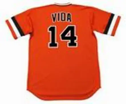 VIDA BLUE San Francisco Giants 1978 Alternate Majestic Throwback Baseball Jersey 