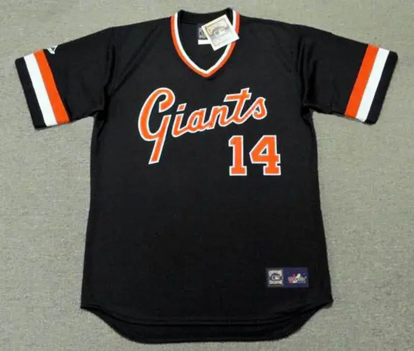 VIDA BLUE San Francisco Giants 1978 Away Majestic Throwback Baseball Jersey
