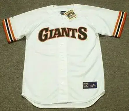 VIDA BLUE San Francisco Giants 1986 Home Majestic Throwback Baseball Jersey