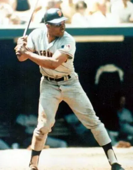 WILLIE MAYS San Francisco Giants 1969 Away Majestic Baseball Throwback Jersey 