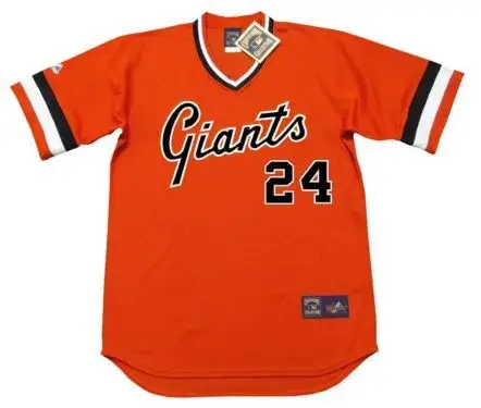 WILLIE MAYS San Francisco Giants Majestic Cooperstown Alternate Baseball Jersey