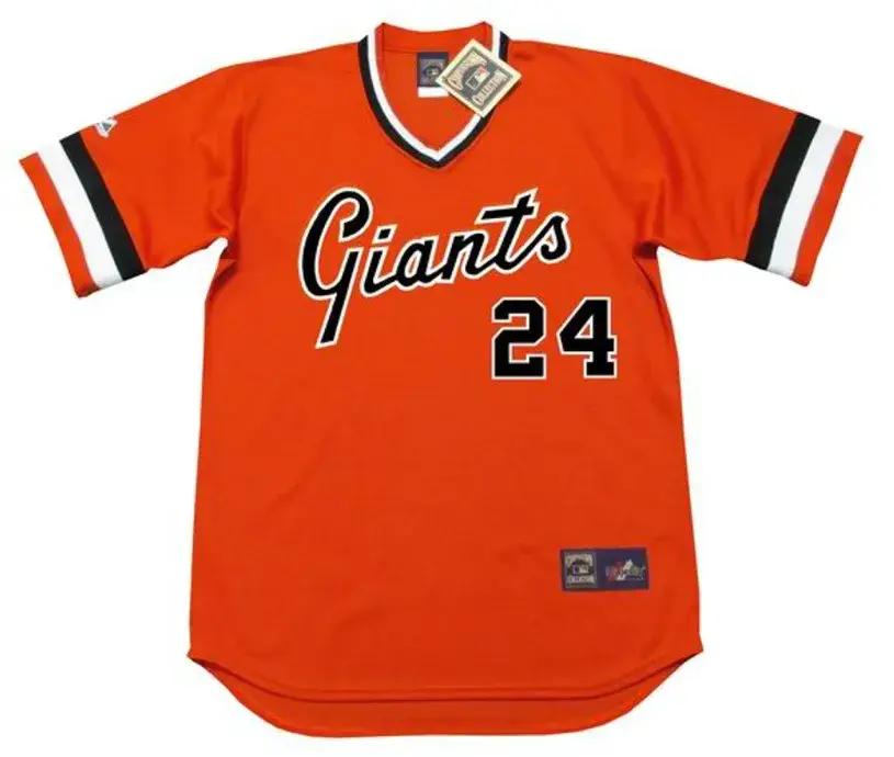 WILLIE MAYS San Francisco Giants Majestic Cooperstown Alternate Baseball Jersey