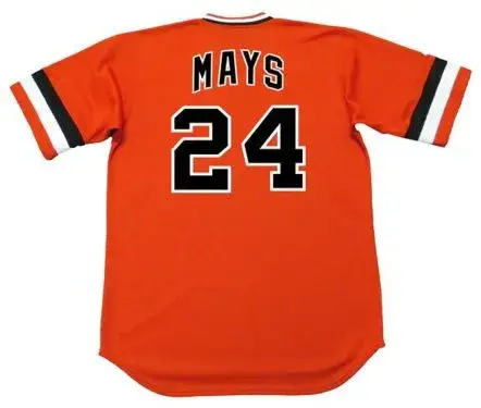 WILLIE MAYS San Francisco Giants Majestic Cooperstown Alternate Baseball Jersey 