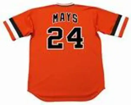 WILLIE MAYS San Francisco Giants Majestic Cooperstown Alternate Baseball Jersey 