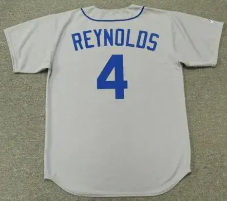 HAROLD REYNOLDS Seattle Mariners 1987 Majestic Cooperstown Away Baseball Jersey 