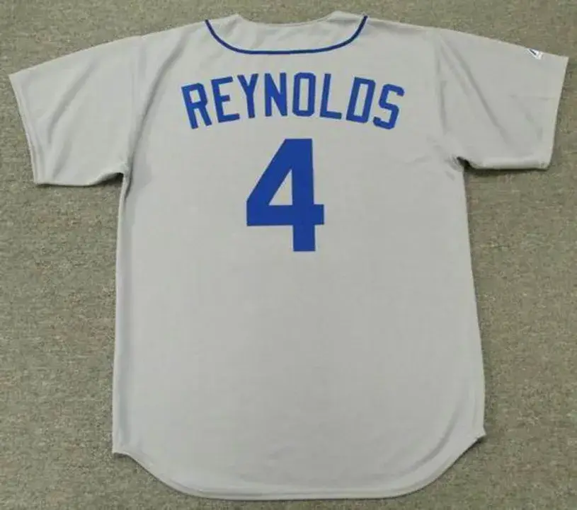 HAROLD REYNOLDS Seattle Mariners 1987 Majestic Cooperstown Away Baseball Jersey 
