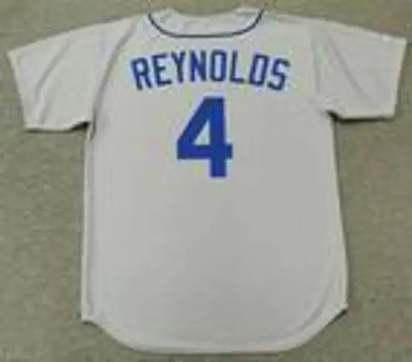 HAROLD REYNOLDS Seattle Mariners 1987 Majestic Cooperstown Away Baseball Jersey 