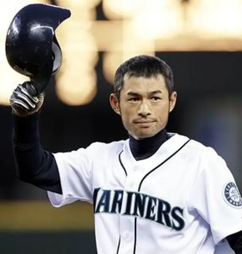 ICHIRO SUZUKI Seattle Mariners 2001 Majestic Throwback Home Baseball Jersey 