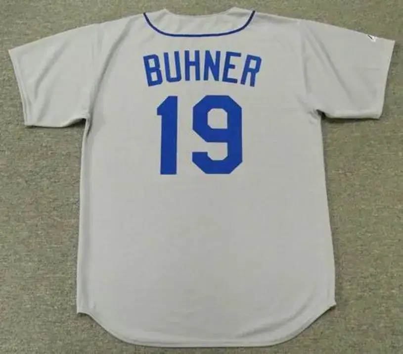 JAY BUHNER Seattle Mariners 1992 Majestic Cooperstown Away Baseball Jersey 