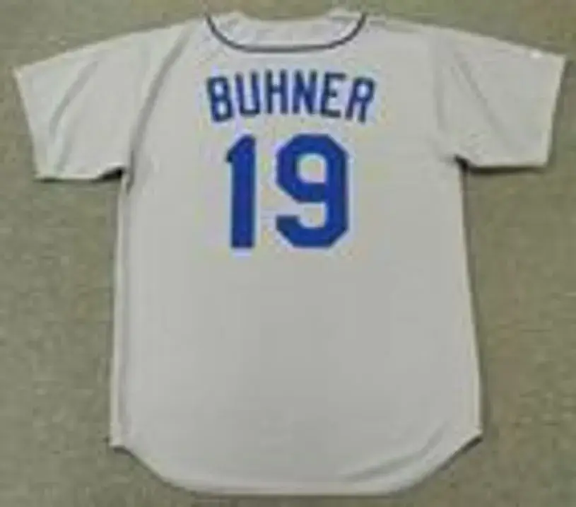 JAY BUHNER Seattle Mariners 1992 Majestic Cooperstown Away Baseball Jersey 