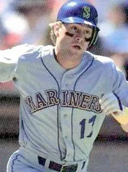 JIM PRESLEY Seattle Mariners 1987 Majestic Cooperstown Away Baseball Jersey 