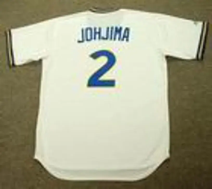 KENJI JOHJIMA Seattle Mariners Majestic Cooperstown Throwback Baseball Jersey 