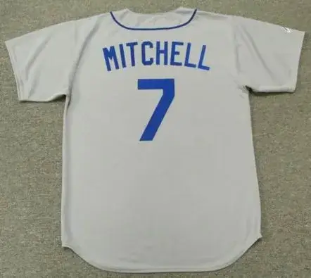 KEVIN MITCHELL Seattle Mariners 1992 Majestic Cooperstown Away Baseball Jersey 