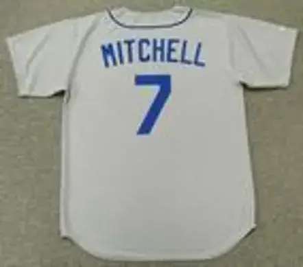 KEVIN MITCHELL Seattle Mariners 1992 Majestic Cooperstown Away Baseball Jersey 