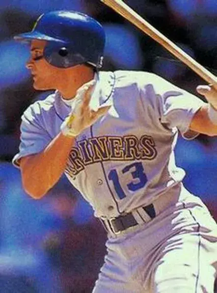 OMAR VIZQUEL Seattle Mariners 1992 Majestic Cooperstown Away Baseball Jersey 