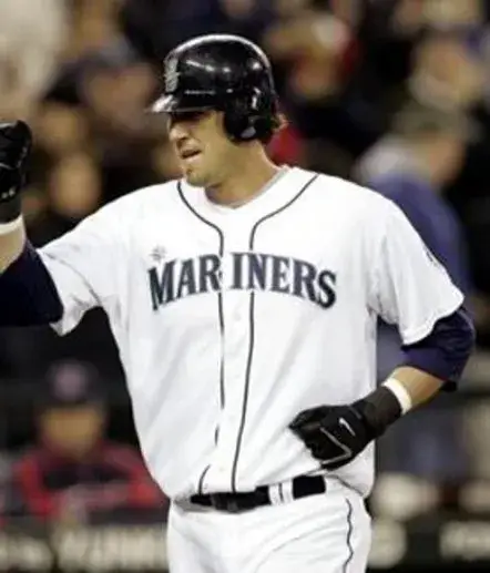 RICHIE SEXSON Seattle Mariners 2005 Majestic Throwback Home Baseball Jersey 