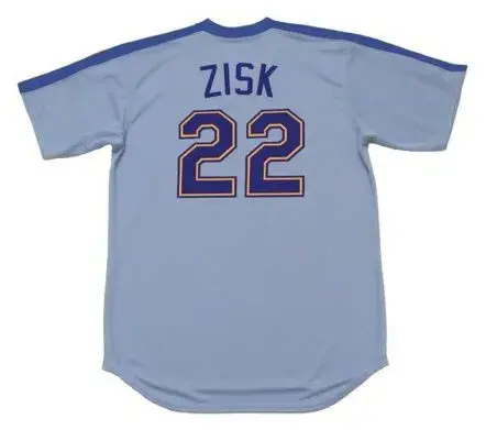 RICHIE ZISK Seattle Mariners 1982 Majestic Cooperstown Away Baseball Jersey 