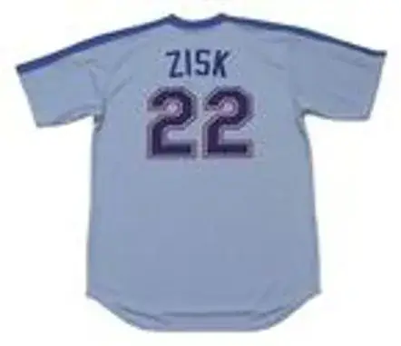 RICHIE ZISK Seattle Mariners 1982 Majestic Cooperstown Away Baseball Jersey 
