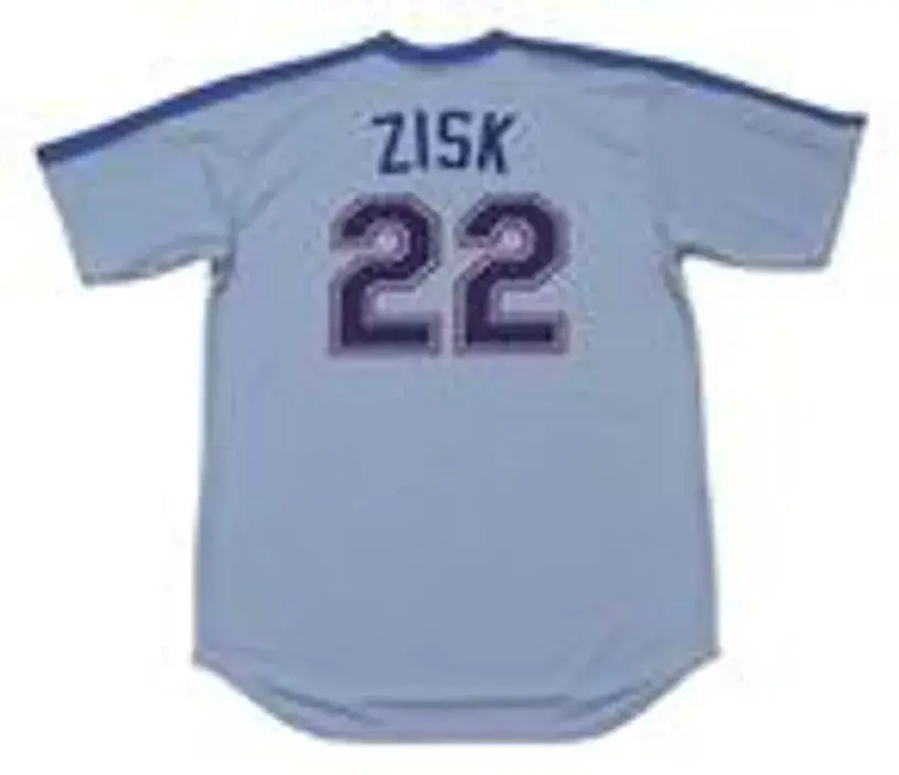 RICHIE ZISK Seattle Mariners 1982 Majestic Cooperstown Away Baseball Jersey 