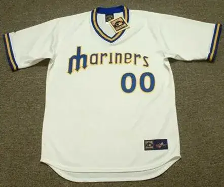 SEATTLE MARINERS 1970’s Majestic Cooperstown Jersey Customized “Any Name & Number(s)”