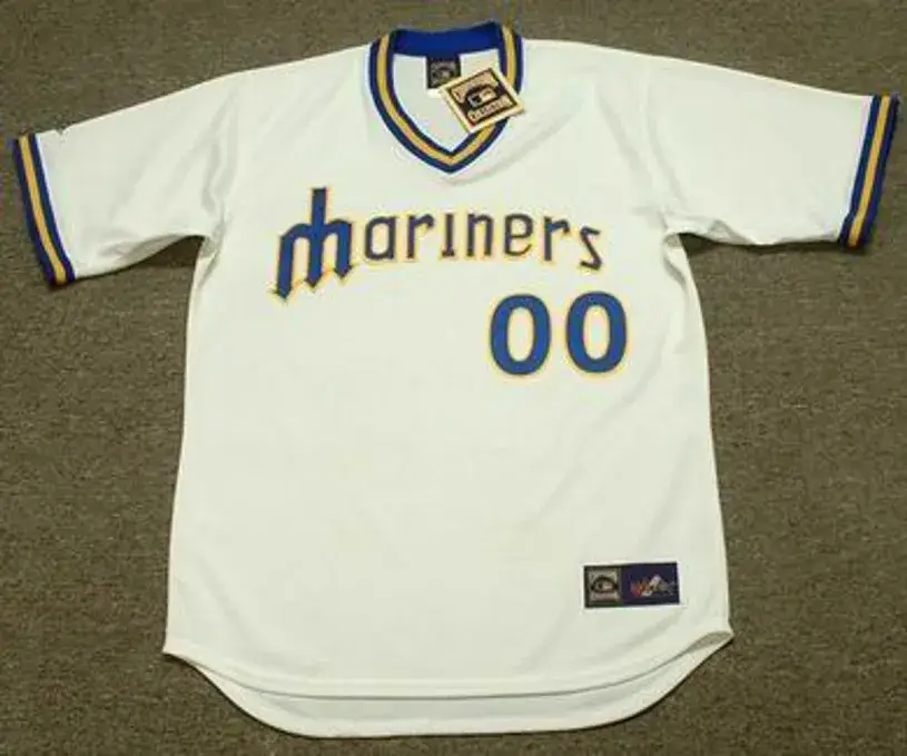 SEATTLE MARINERS 1970’s Majestic Cooperstown Jersey Customized “Any Name & Number(s)”