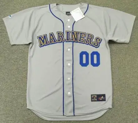 SEATTLE MARINERS 1980’s Majestic Cooperstown Jersey Customized “Any Name & Number(s)”
