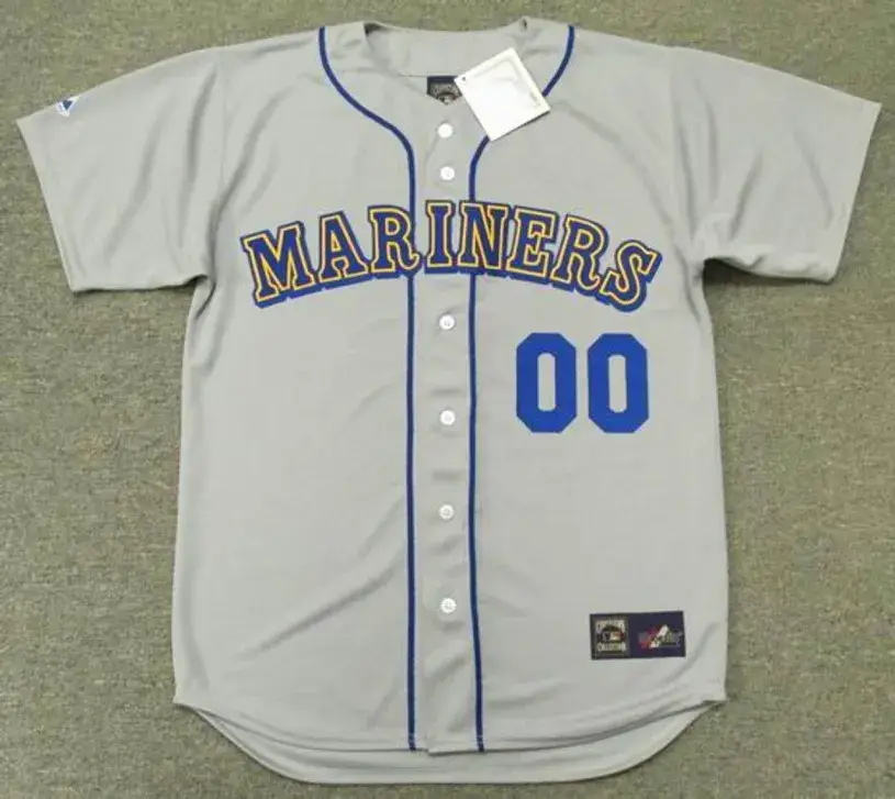 SEATTLE MARINERS 1980’s Majestic Cooperstown Jersey Customized “Any Name & Number(s)”