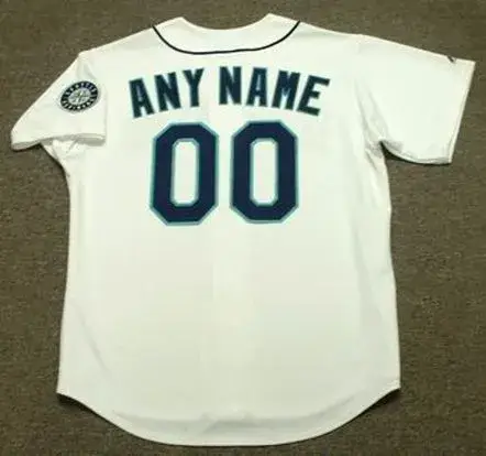 SEATTLE MARINERS 1990’s Majestic Home Jersey Customized “Any Name & Number(s)” 