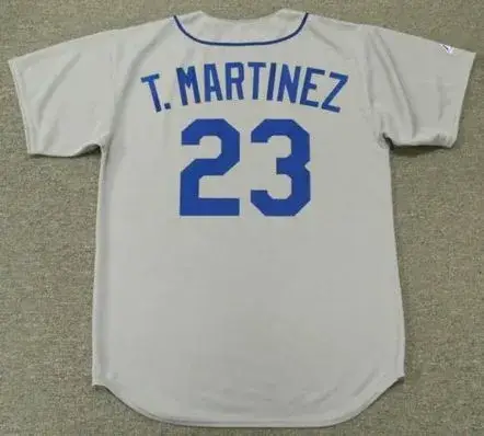 TINO MARTINEZ Seattle Mariners 1992 Majestic Cooperstown Away Baseball Jersey 