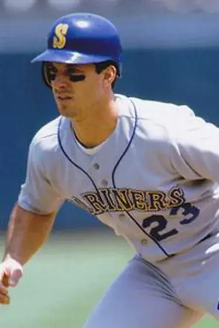 TINO MARTINEZ Seattle Mariners 1992 Majestic Cooperstown Away Baseball Jersey 