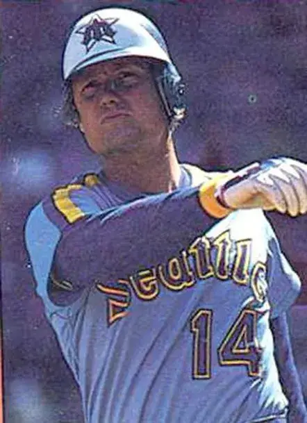 TOM PACIOREK Seattle Mariners 1981 Majestic Cooperstown Away Baseball Jersey 