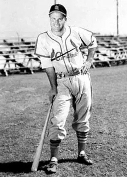 JOE GARAGIOLA St. Louis Cardinals 1940’s Majestic Cooperstown Throwback Baseball Jersey 