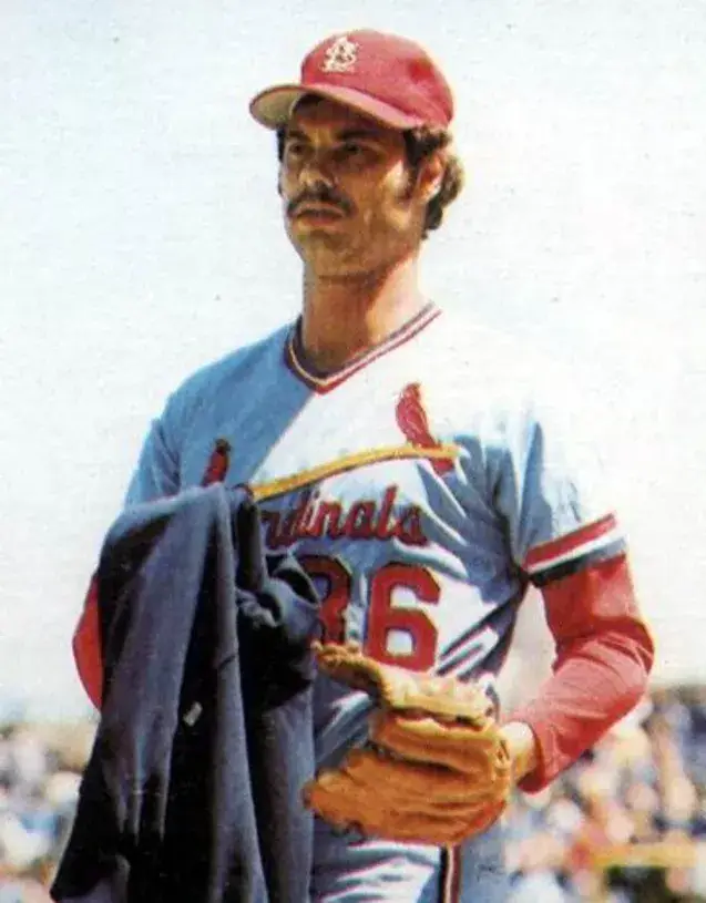 JOHN DENNY St. Louis Cardinals 1978 Majestic Cooperstown Away Baseball Jersey 