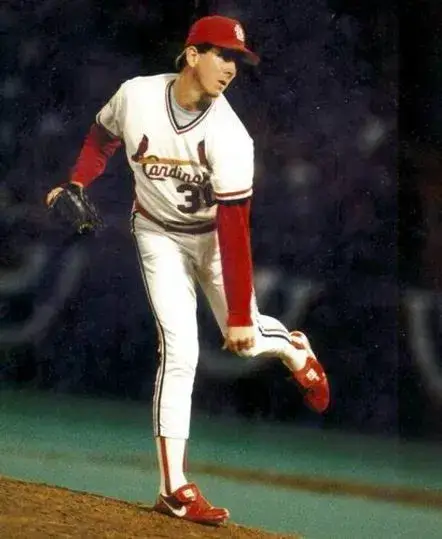 JOHN TUDOR St. Louis Cardinals 1985 Majestic Cooperstown Home Baseball Jersey 