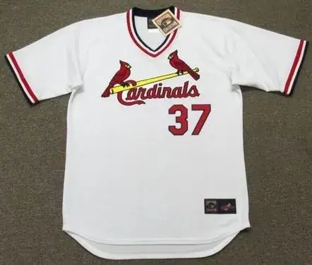 KEITH HERNANDEZ St. Louis Cardinals 1982 Majestic Cooperstown Home Baseball Jersey