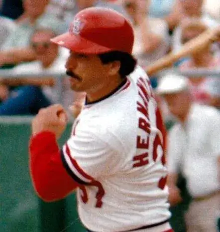KEITH HERNANDEZ St. Louis Cardinals 1982 Majestic Cooperstown Home Baseball Jersey 
