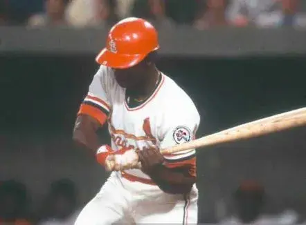 LOU BROCK St. Louis Cardinals 1976 Home Majestic Throwback Baseball Jersey 