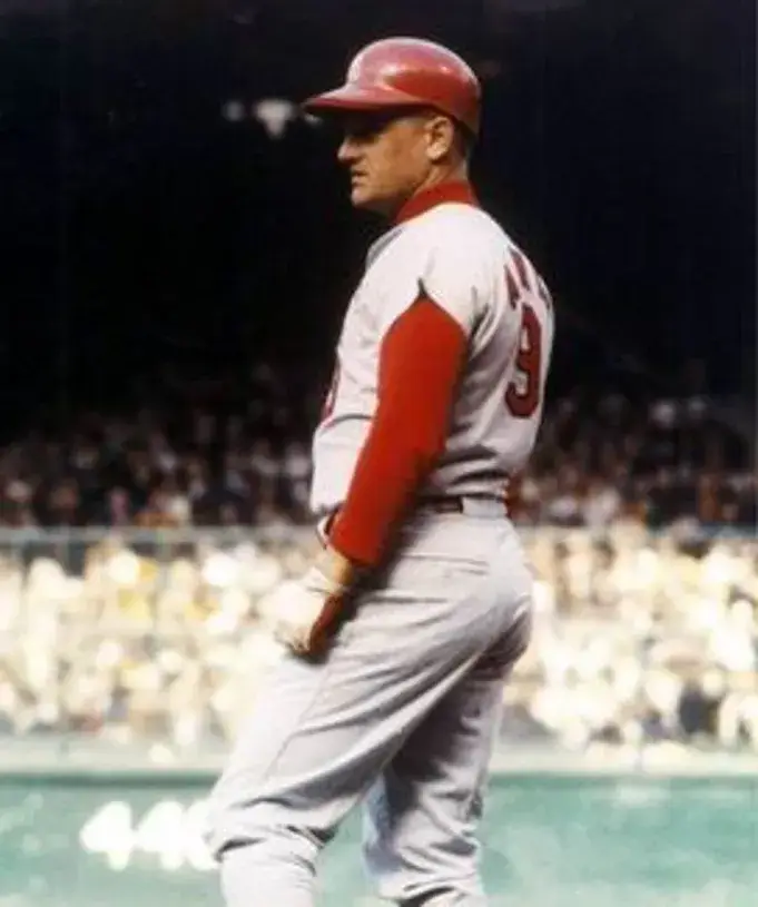 ROGER MARIS St. Louis Cardinals 1967 Majestic Cooperstown Throwback Away Jersey 