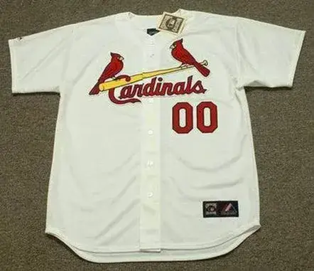ST. LOUIS CARDINALS 1960’s Majestic Throwback Home Jersey Customized “Any Name & Number(s)”