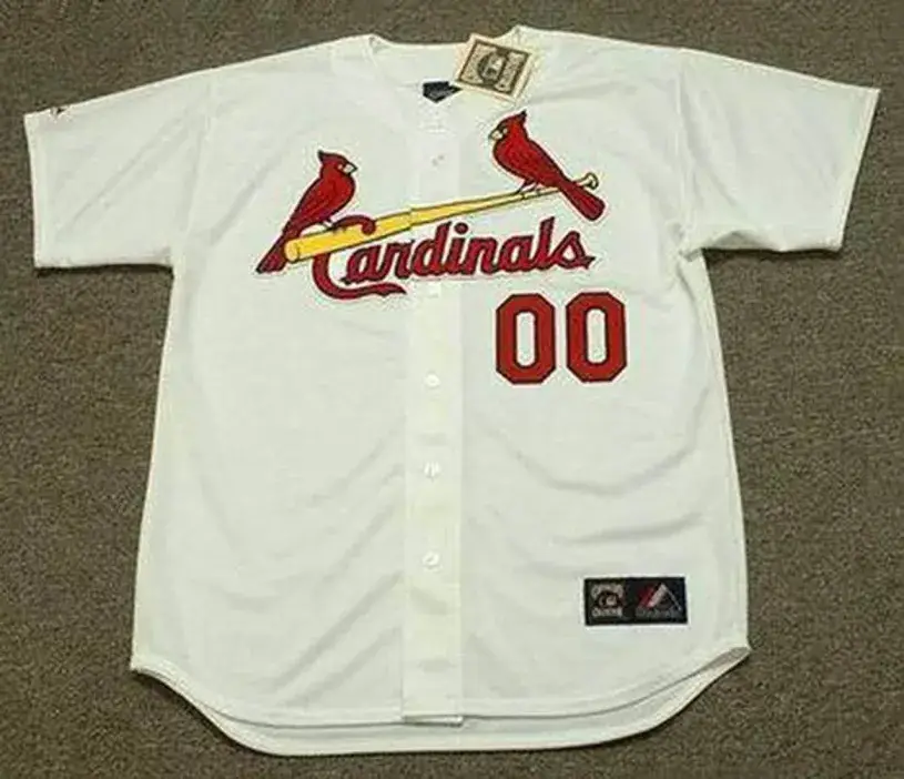 ST. LOUIS CARDINALS 1960’s Majestic Throwback Home Jersey Customized “Any Name & Number(s)”